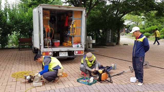 고성군, 120자원봉사대와 찾아가는 합동 봉사활동 펼쳐 (3).jpg